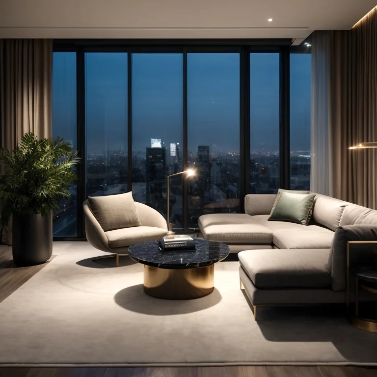 Private elevator entrance to penthouse